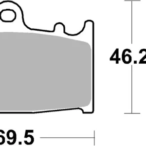 Schnäppchen SBS Bremsbelag 631RST Road Racing Sinter