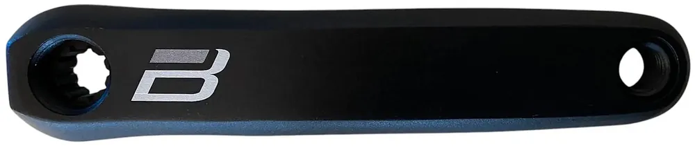 Knallerangebot Stronglight Magan 3 B Kurbelsatz 170 mm schwarz schwarz (Sonderposten, lose), Aufdruck "