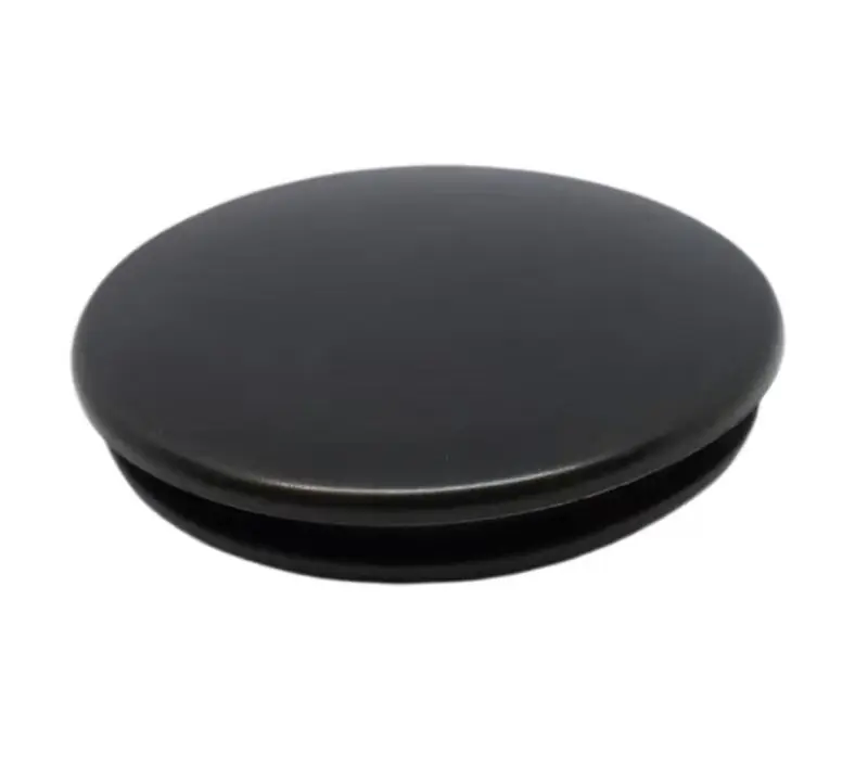 Finale Aktion HIGHSIDER pro Gummi Abdeckkappe für PIAGGIO VESPA Modelle, Schwarz (Paar)