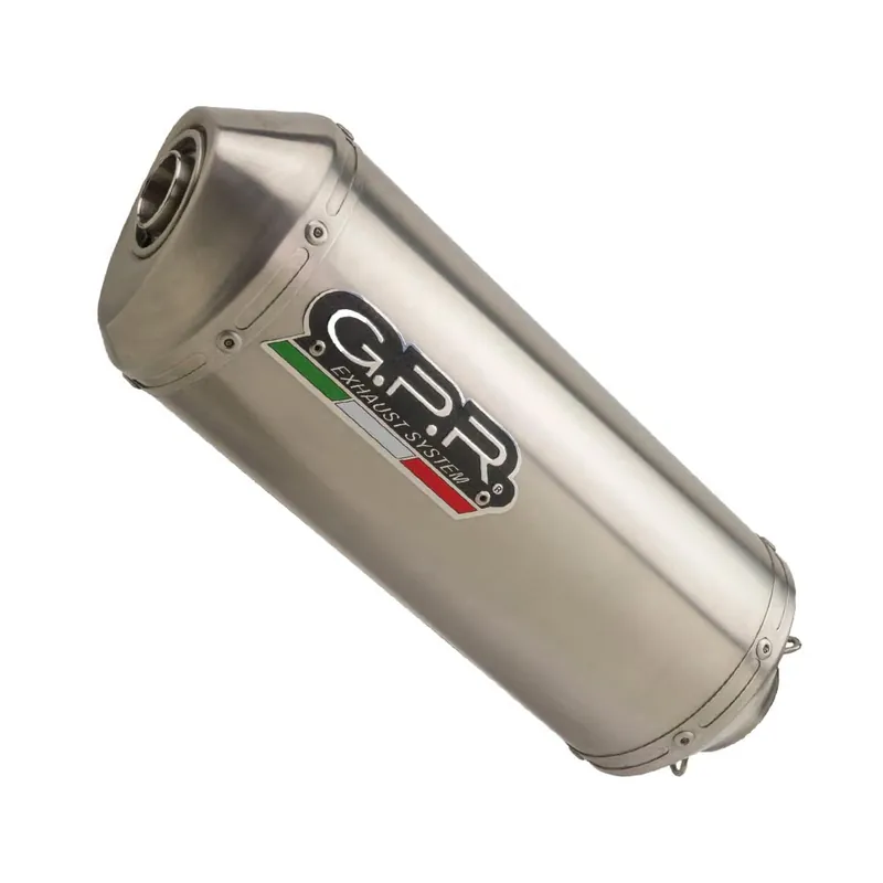 Neue Ware GPR Endschalldämpfer Honda Crossrunner 800 2011/14 EC-Approv. slip-on exhaust Satinox