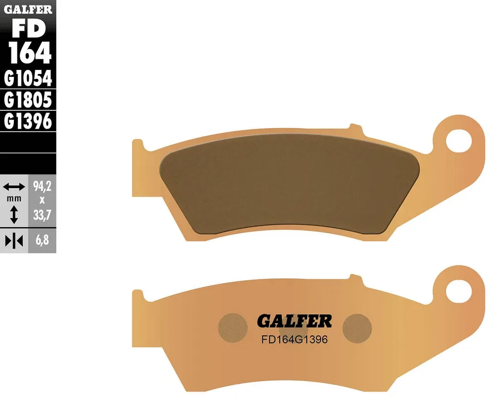 Finale Aktion Galfer Bremsbelag FD164 - G1396
