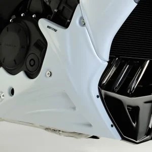 Geprüft BODYSTYLE Sportsline Unterteilverkleidung ABS Kunststoff weiß für HONDA CBF1000F