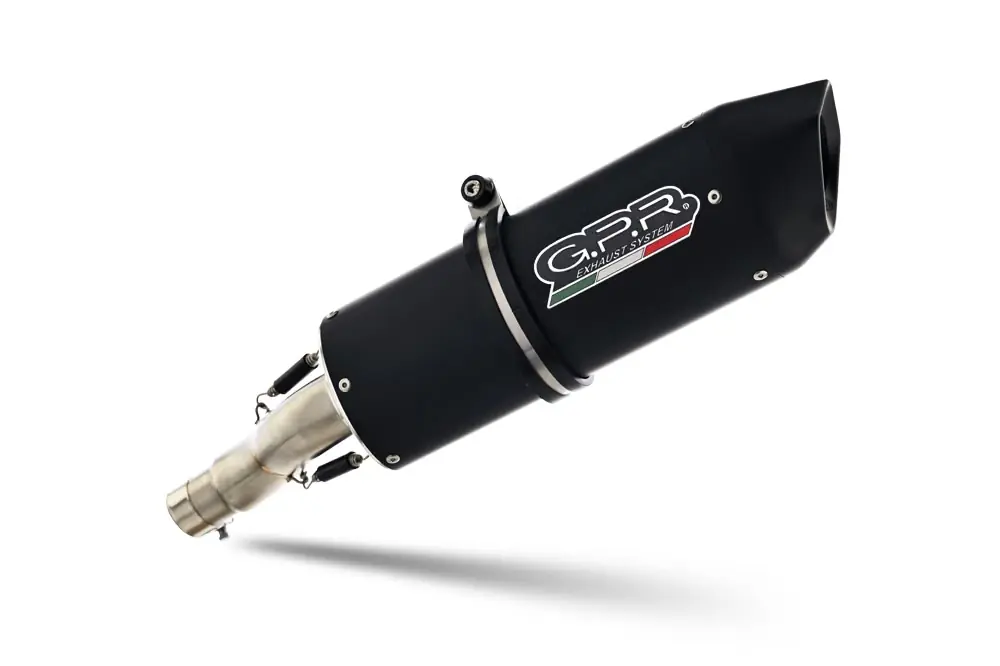 GPR Endschalldämpfer Moto GuzziStelvio 1200 8V 2011/17 FURORE NERO SP Nur Heute