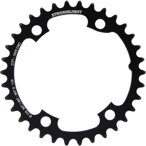 Markenware Stronglight Kettenblatt CT2 34 Zähne schwarz innen innen (nur mit Kettenblatt 49/50 Zähne k