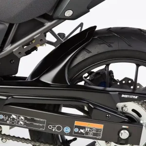 Neu Im Sortiment BODYSTYLE Sportsline Black Hinterradabdeckung ABS Kunststoff schwarz-matt für KAWASAKI ER-6f, ER-6n