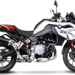LeoVince SLIP-ON Edelstahl SBK NERO für BMW F 750 GS / F 850 GS Begrenztes Angebot