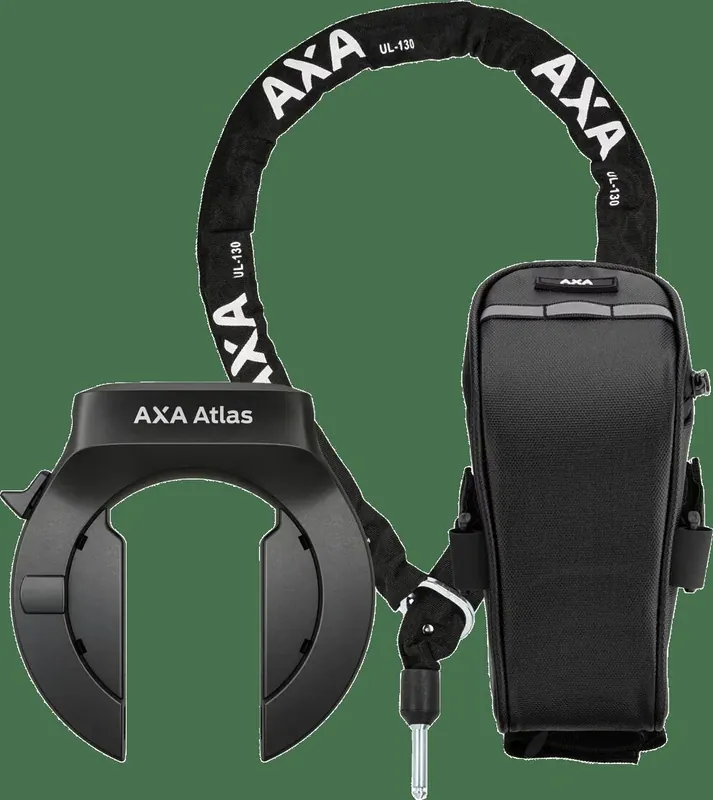 Axa Atlas Rahmenschloss-Set schwarz nicht abziehbarer Schlüssel Letzte Chance