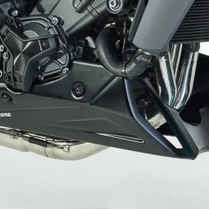 BODYSTYLE Sportsline Bugspoiler ABS Kunststoff schwarz/grau für YAMAHA MT-09 / SP Ausverkauf