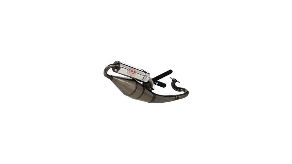 Top-Preis LeoVince Komplettanlage Aluminium für KYMCO AGILITY 50 2T RT 16 / PEOPLE 50 ECO KAT/BET & WIN 50 / SUPER 8 50 2T/SUPER 9 50 / TOP BOY 50 ON.OFF / VITALITY 50 / YUP 50