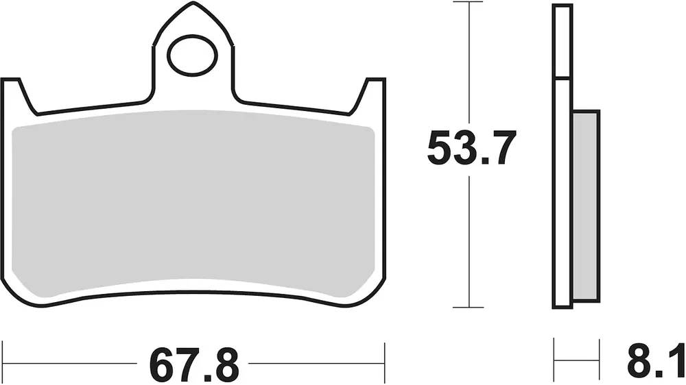 SBS Bremsbelag 622RST Road Racing Sinter Neu Im Sortiment
