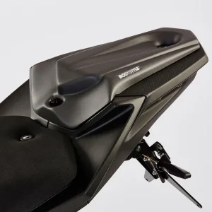 BODYSTYLE Sportsline Sitzkeil ABS Kunststoff grau/rot für YAMAHA MT-125 Begrenztes Angebot