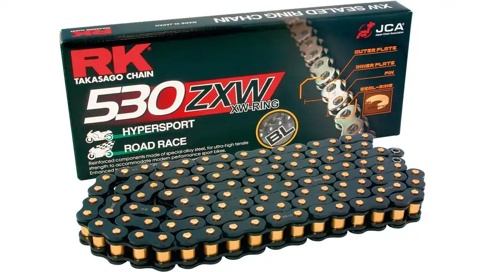 RK Kette BL530ZXW Black Scale 110 Glieder Markenware