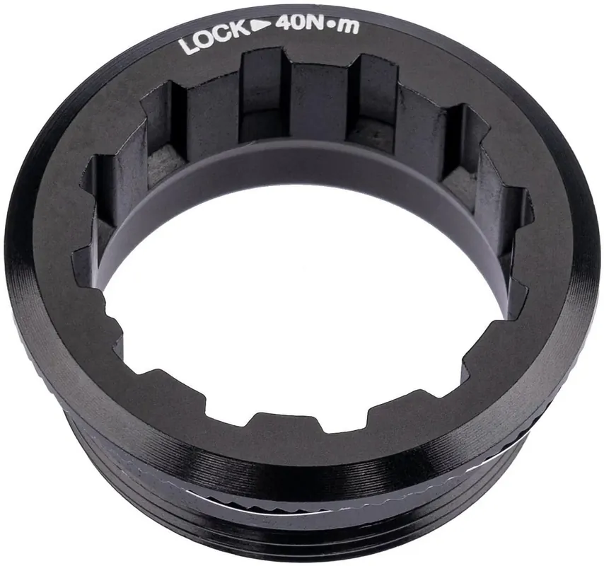 Shimano Lockring Aluminium 12-fach schwarz Must-Have