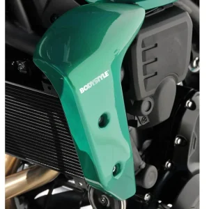BODYSTYLE Sportsline Kühlerseitenverkleidung ABS Kunststoff schwarz für KAWASAKI Z650 RS Preisreduziert