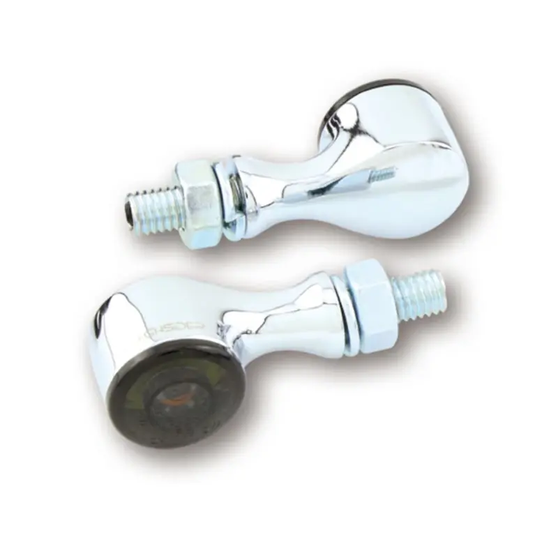 Knallerangebot HIGHSIDER pro LED Blinker Apollo Classic Indicator Chrome 2 in1 [Paar]