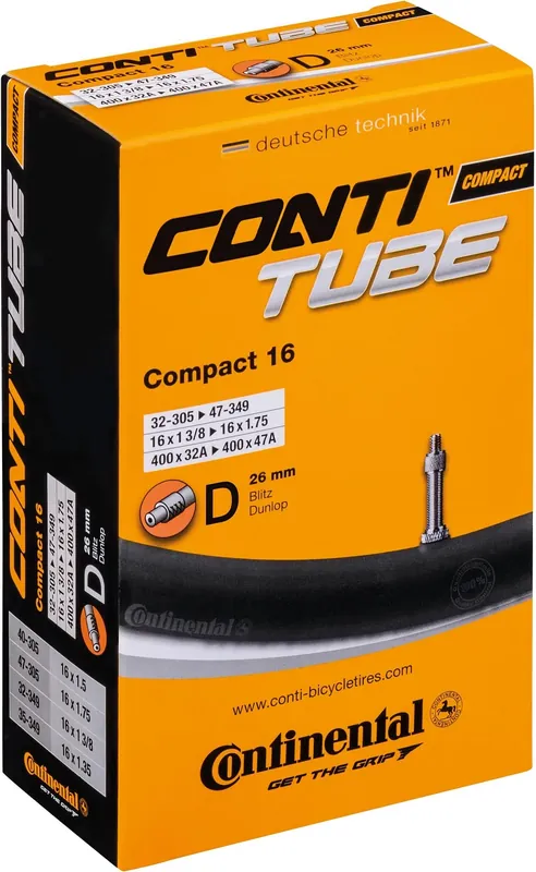 Continental Schlauch Compact 16 Zoll Blitzventil Preisreduziert