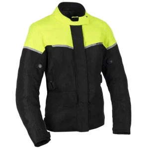 Oxford Spartan Long WP WS Jacket Black/Neongelb, Gr. S Damen Sale