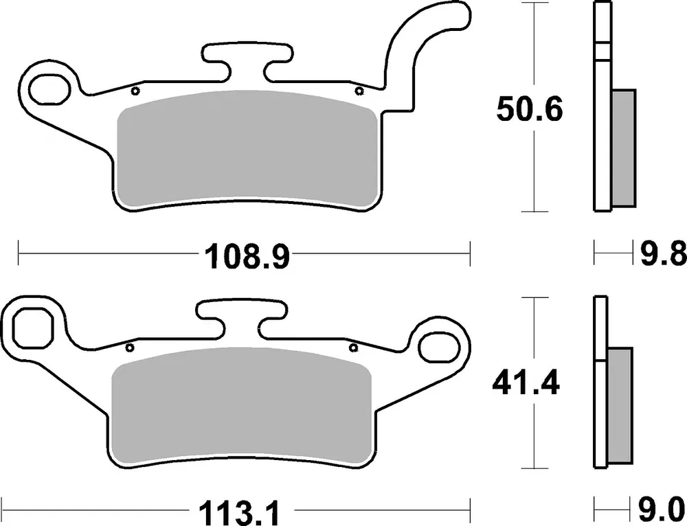 Garantierte Lieferung SBS Scooterbelag 208CT Carbon Tech