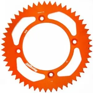 Beliebt Supersprox Alu-Kettenrad 428 51Z (Orange)