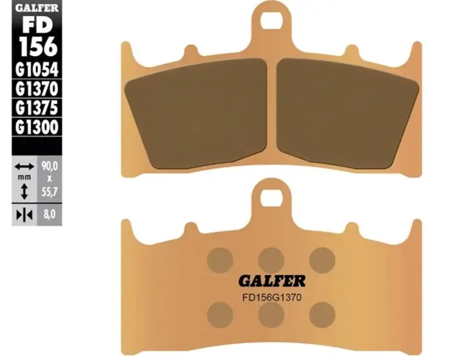 Nur Für Kurze Zeit Galfer Bremsbelag FD156 - G1370