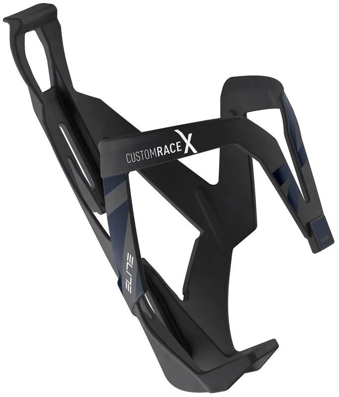 Elite Custom Race Plus Trinkflaschenhalter schwarz/blau Zertifiziert