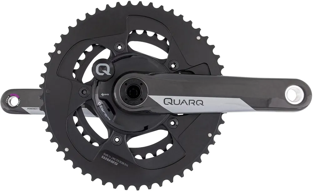 Quarq Kettenradgarnitur DZero 36/52 Zähne 170 mm schwarz Preis Gesenkt