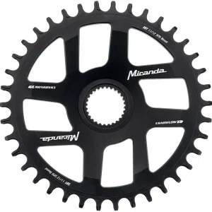Versand Am Gleichen Tag Miranda Kettenblatt GEN4 / BES 3 Chainflow 3D 38 Zähne schwarz Kettenlinie 52 mm