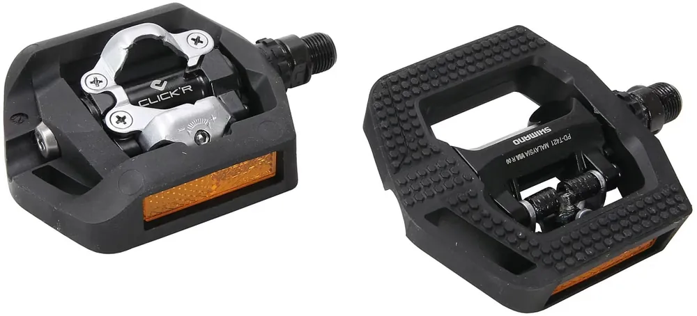Billig Shimano Pedal PD-T421 schwarz