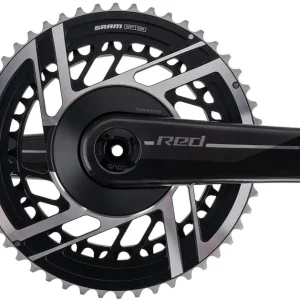Finale Aktion SRAM Kettenradgarnitur Red E1 37/50 Zähne 160 mm schwarz,grau