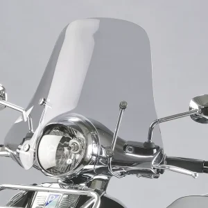 Neue Kollektion ERMAX Scooterscheibe Mini Sportivo Acrylic Klar für VESPA LX 125; LX 50