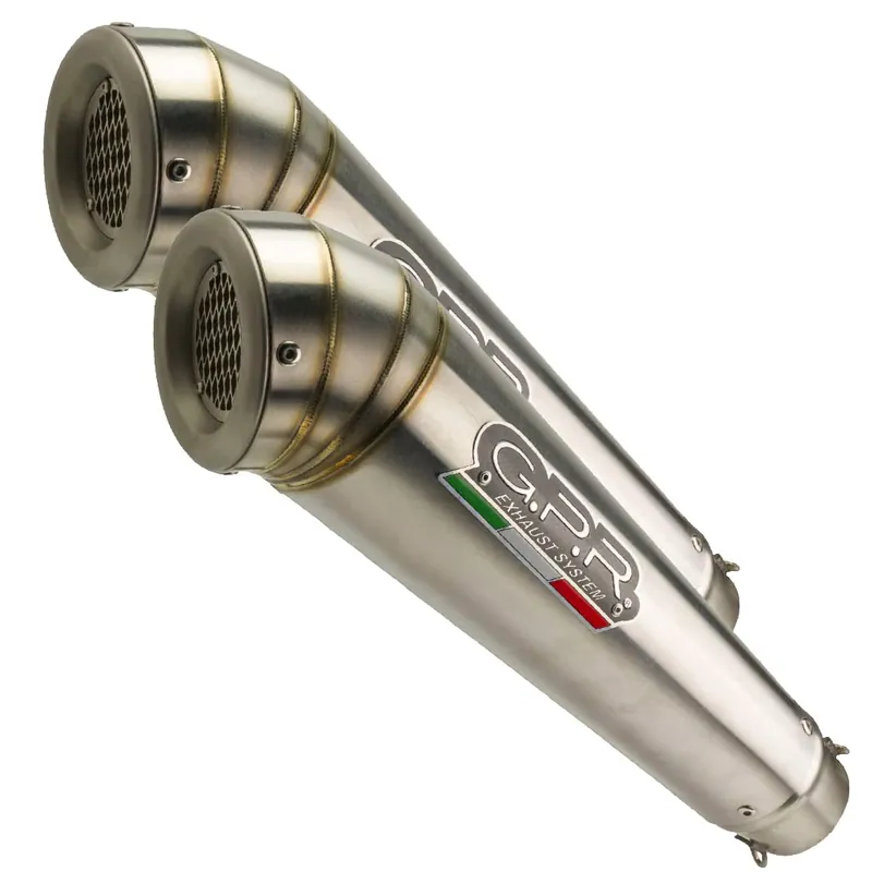 GPR Endschalldämpfer Husqvarna TE 630 E - SMS - SMR2010/14 Pair EC-Approv. slip-on exhaust Powerc Knallerangebot