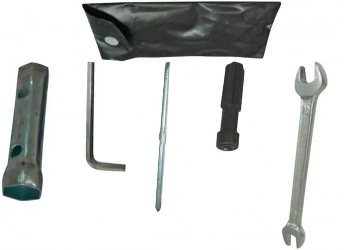 Solange Der Vorrat Reicht Rex RS460 Bordwerkzeug Werkzeugset 50ccm-125ccm Werkzeugtasche 4Takt 139QMB JSD50QT-13 50cc 4T 139QMA Werkzeug Werkzeugbox