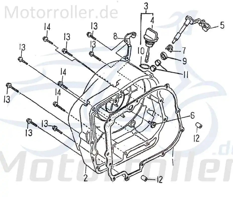 O-Ring 3/3,5x18 Kurbelgehäuse rechts Quad 93210-35180 Schneller Versand