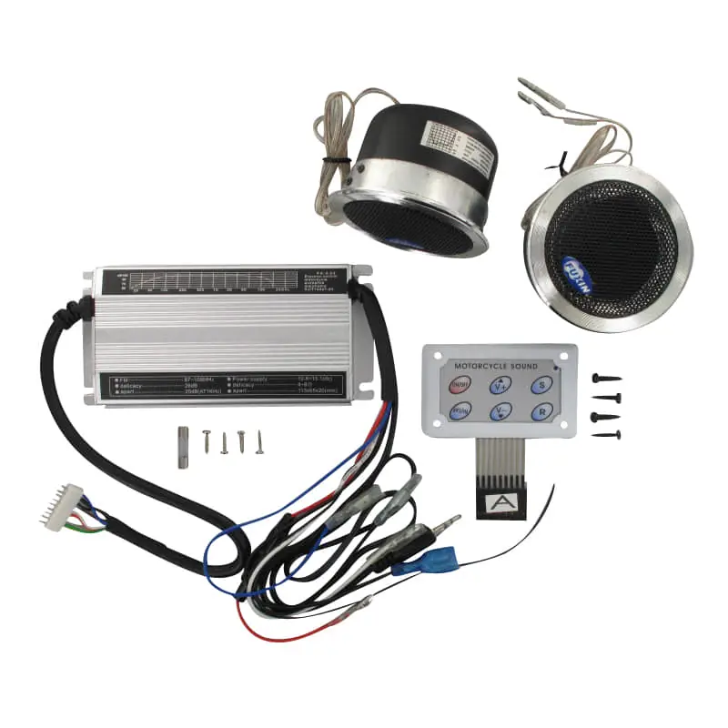 Nur Heute Soundsystem für Motorroller inkl. 2 FXG-698