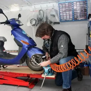 Abverkauf Simson Sula 125 Thunder Bird 125ccm 4Takt Vorort Service Bus Home Kundendienst Werkstatt Reparatur Mobil Wartung Wagen Inspektion
