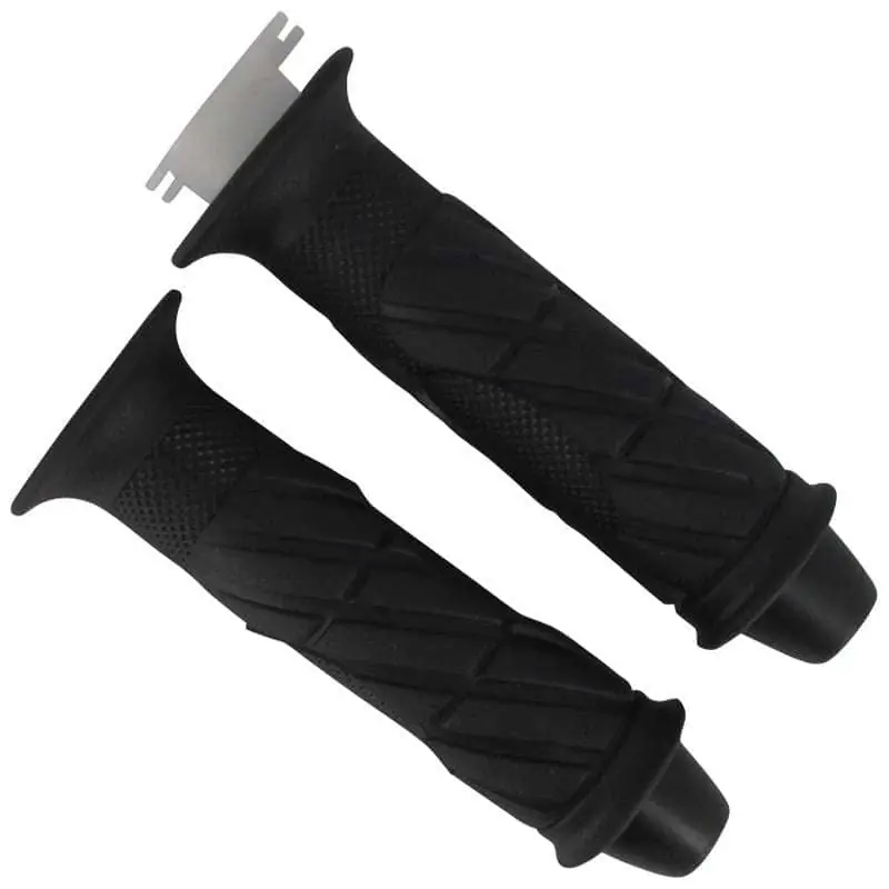 Markenprodukt Rex CAPRIOLO 50 1180302-2-Set RS450 Lenker-Griffe Gasgriff Drehgriff 50ccm 4Takt 139QMB JSD50QT-13 50cc 4T 139QMA