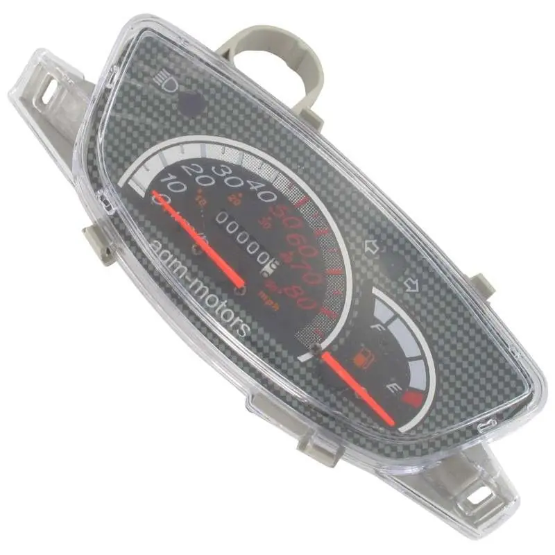Preisreduziert Rex RS460 Boston 8 kmh-Anzeige Geschwindigkeitsmesser Tacho Tachometer 50ccm 4Takt 139QMB JSD50QT-13 50cc 4T 139QMA