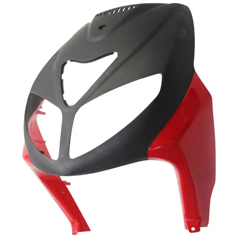Zertifiziert Frontverkleidung rot-schwarz 1020303-2(19/43)