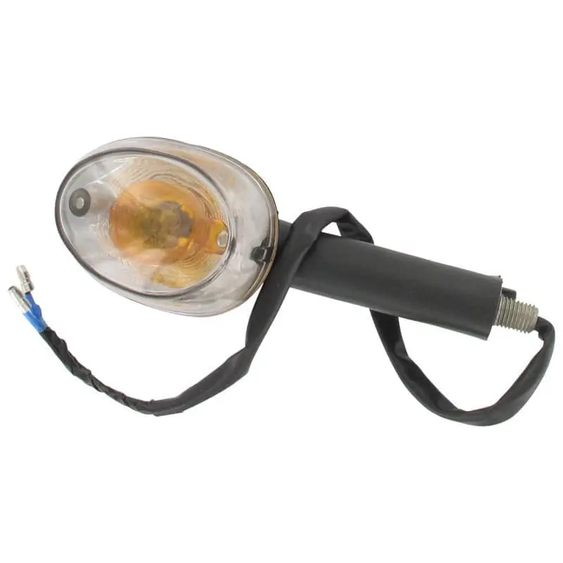 Blinker hinten rechts kurz 120mm AGM Roller 50ccm 2Takt Fahrtrichtungsanzeiger Blinkleuchte Blinklicht 152QMI Scooter Fighter 50 One Bestpreis