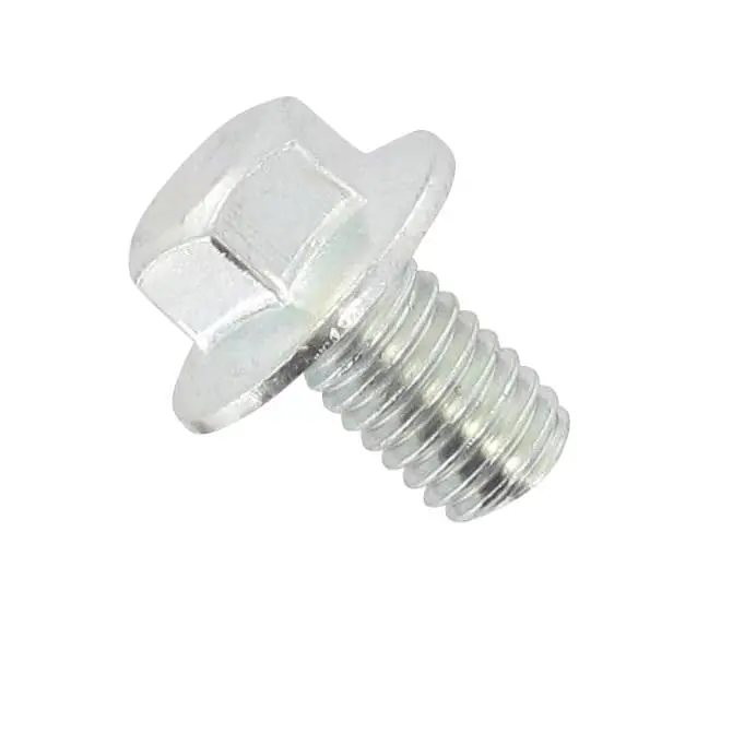 Bundschraube M6x18mm verzinkt AGM Fighter 125 125ccm 4Takt Maschinenschraube Flanschschraube Flansch-Schraube Maschinen-Schraube 152QMI Knallerangebot