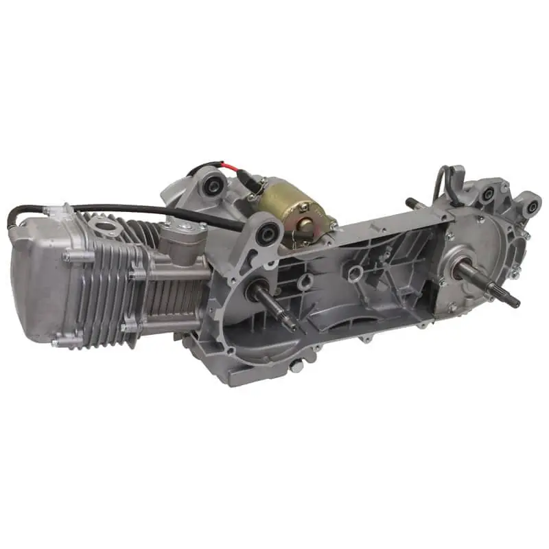 Rumpfmotor/Teilmotor 4T 125cc GY7 13Zoll 152QMI 820202-5-R 835mm Antriebsriemenlänge Trommelbremse 125ccm 4Takt Motorblock Tauschmotor Direktkauf