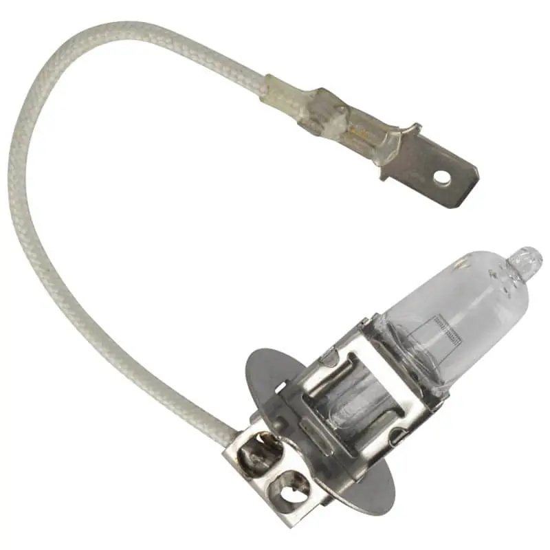 Scheinwerferbirne Halogen H3 12V 55W Jonway YY50QT022010 Sockel PK22S Halogenleuchte Halogenglühlampe Scheinwerferlampe Glühbirne Moped Heißes Angebot