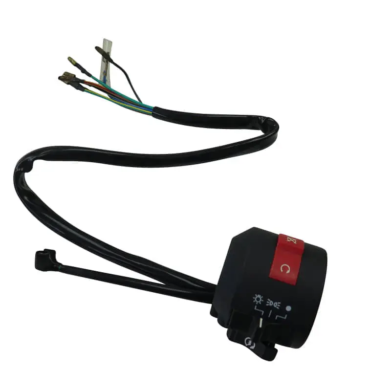 Geprüft Chunlan Chopper Lenkerarmatur 125ccm 4Takt ABB-03-NO.-06 Schaltergehäuse Kombischalter Schaltereinheit Schalterelement 244FM Motorrad