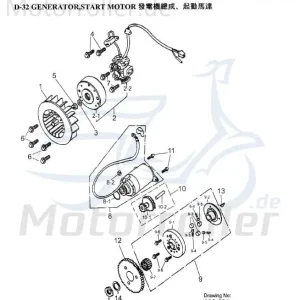 AEON Anlasser Starter 31200-119-000 Preisreduziert