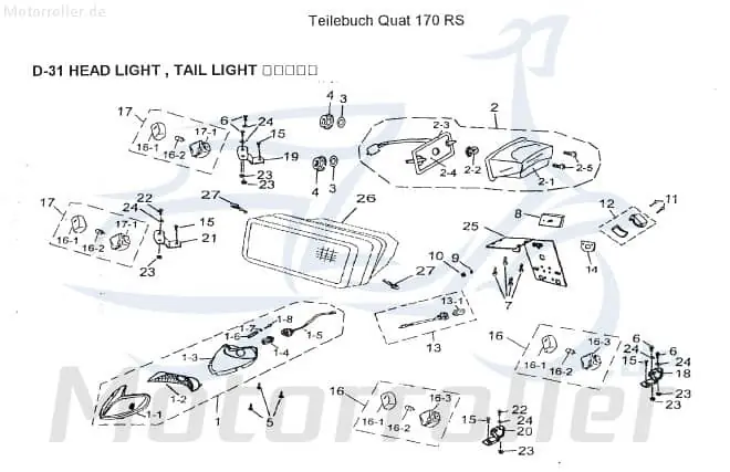 Top-Angebot Scheinwerferglas 33114-159-000