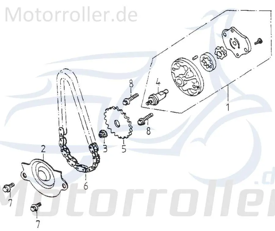 Mega-Angebot Aeon Overland 180 Schraube Quad 180ccm 4Takt 93902-06030B Bundschraube Maschinenschraube Flanschschraube Flansch-Schraube Bund-Schraube