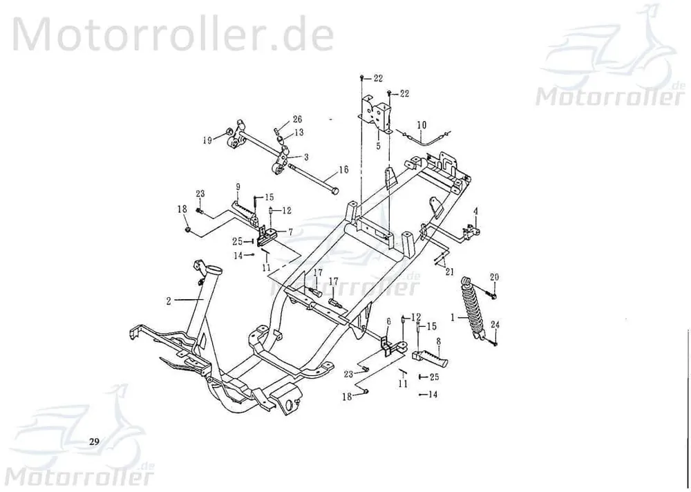 Rabatt Motorsteckachse 94610-12280-C von SMC