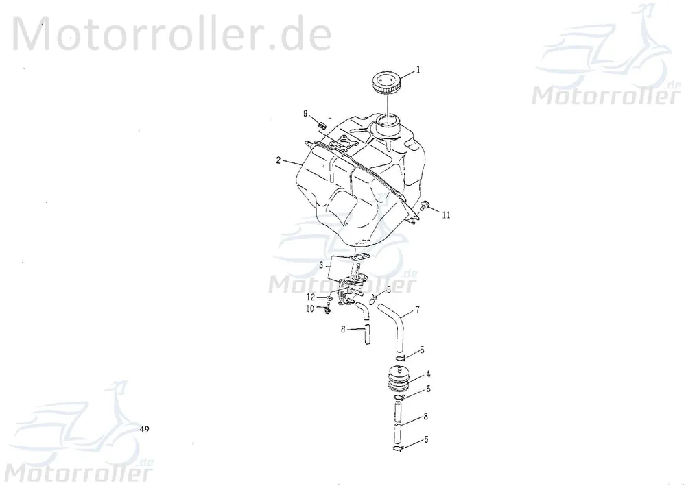 Schneller Versand Benzinschlauch Gummischlauch 90310-50102