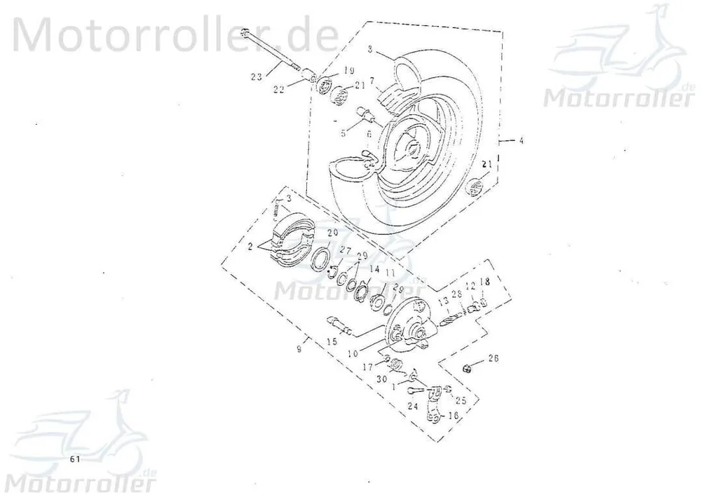 Sichere Zahlung SMC Extra 50 T Steckachse Zapfwelle 50ccm 2Takt 94610-10155-B Achswelle Steckwelle Achs-Welle Minarelli liegend Extra 50 T 50kmh Mokick