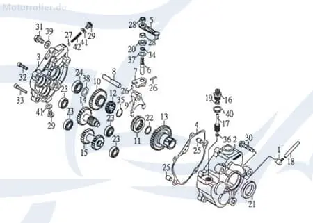 SMC REX Quad 50 Achse Bolzen Zapfen 50ccm 2Takt 26645-SK9-00 Gewindestift Gewindebolzen Stehbolzen Stiftschraube Arretierbolzen ATV UTV Sale
